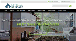 Desktop Screenshot of exitcleanbrisbane.com.au